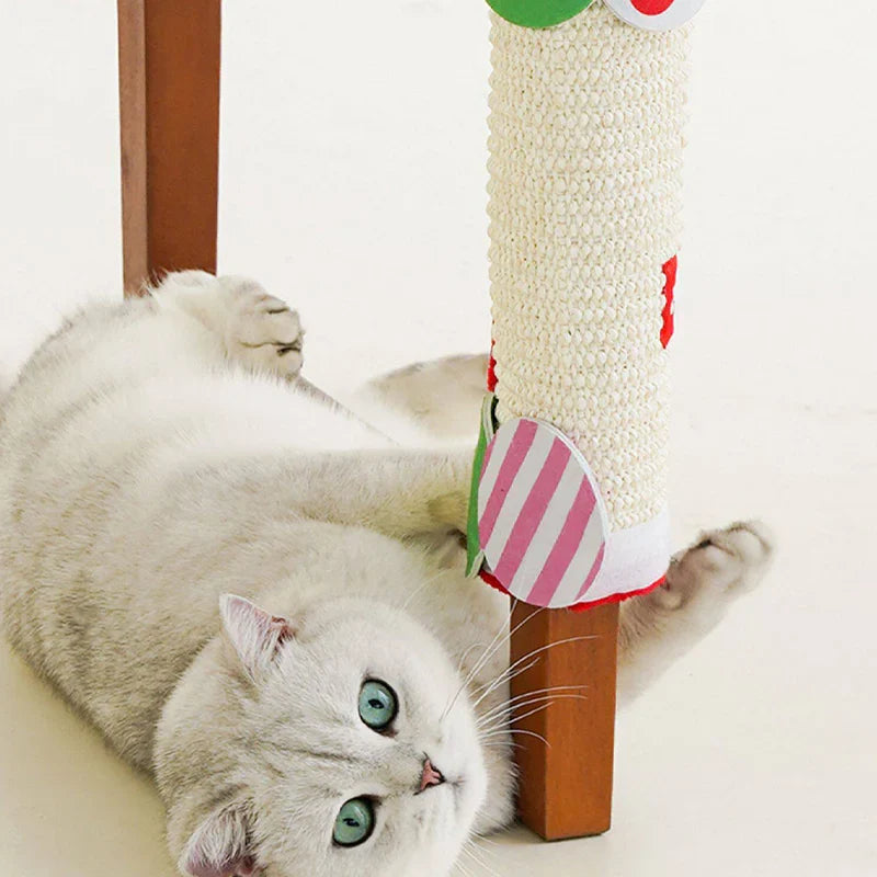 Protector Duradero de Pata de Mesa para Gatos de Sisal