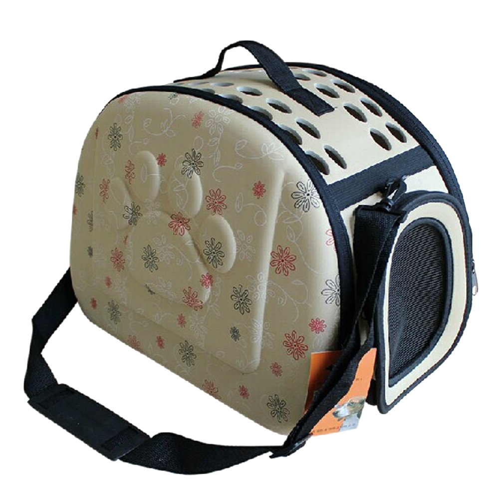 Petown Airline Approved Soft-Sided Pet Carrier, Foldable and Washable Design